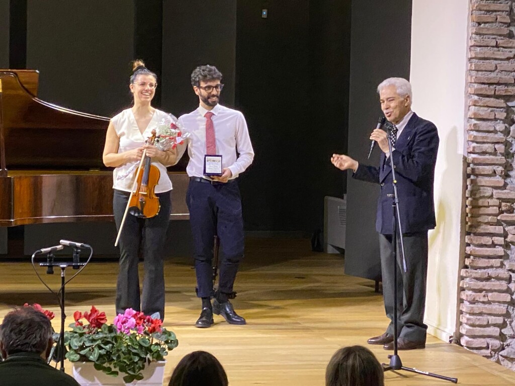 Cristina Papini e Andrea Napoleoni con Giancarlo Tammaro